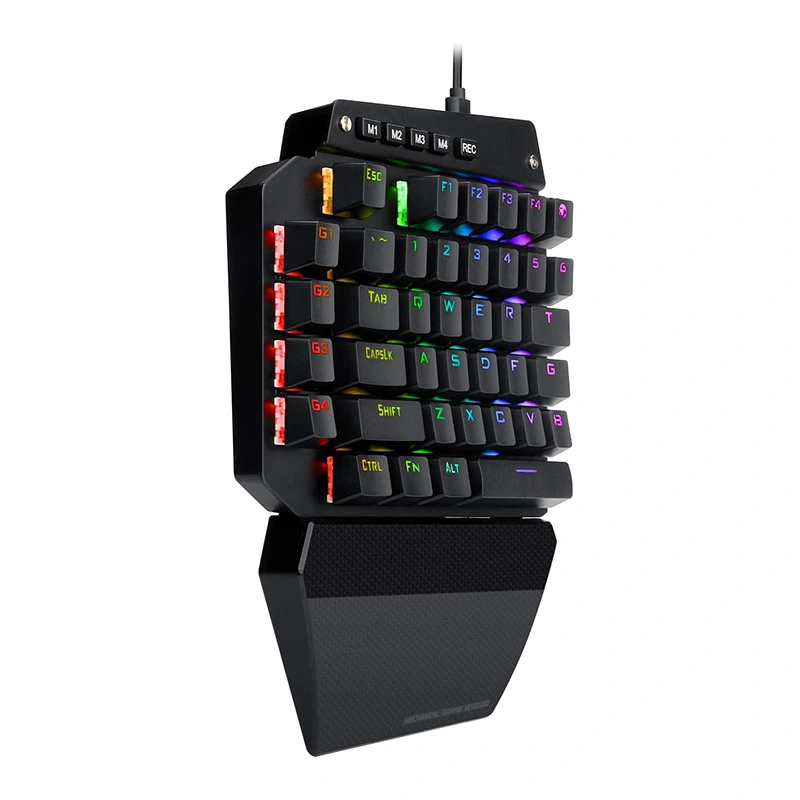 44 键 RGB 机械游戏键盘有线